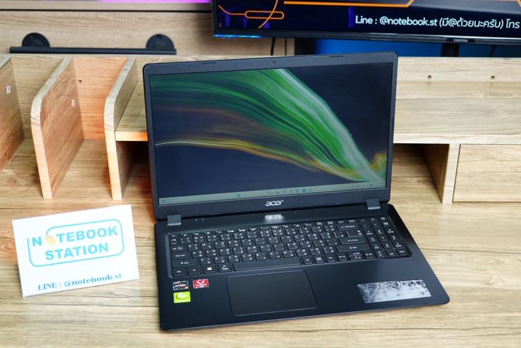 Acer Aspire 3 Ryzen5-3500U Ram8 SSD512 จอ15.6 FHD สเปคใช้งานเอกสารใช้งานทั่วไป พร้อมใช้งาน ขายเพียง 5,500.- รูปที่ 3