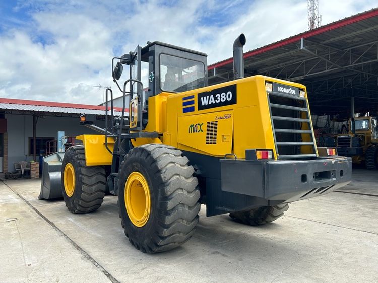รถตักล้อยาง KOMATSU  รุ่น WA380-3 บุ้งกี๋ 3 คิว ยกสูง 3.9 ม. รถเก่านอกนำเข้า รูปที่ 10