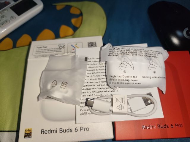 หูฟังredmi buds รุ่น 6pro สีขาว รูปที่ 2