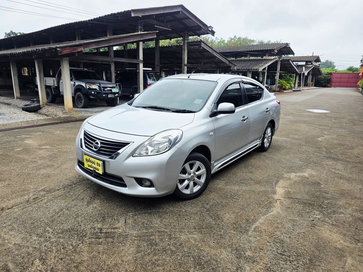Nissan Almera 2012 1.2 V Sportech Sedan เบนซิน ไม่ติดแก๊ส เกียร์อัตโนมัติ เทา รูปที่ 2