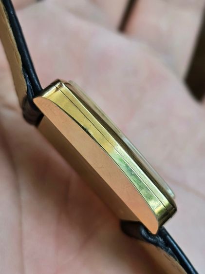 Vintage EBEL rue de la paix Tank 18k Solid Gold มีวันที่ ทรงTankใหญ่ ตัวเรือนทองคำแท้ 18k  รูปที่ 10