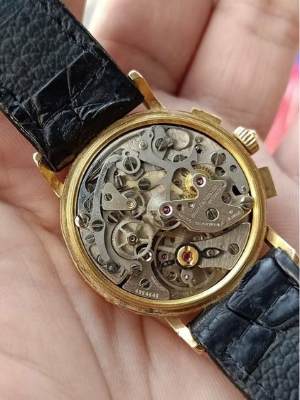 นาฬิกา Baume  mercier 18k​ chronograph moonphase​ ฟังชั่นครบๆ หน้าปัดขาว หลักโรมัน รูปที่ 12