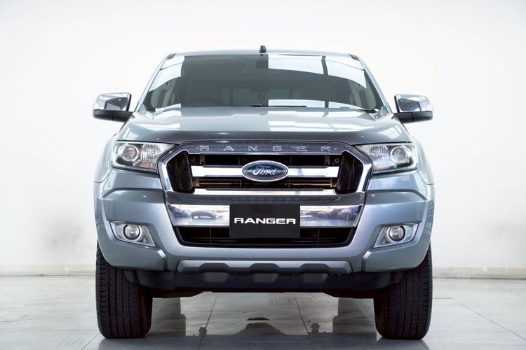Ford Ranger 2012 2.2 Hi-Rider XLT Pickup ดีเซล ไม่ติดแก๊ส เกียร์ธรรมดา เทา รูปที่ 4