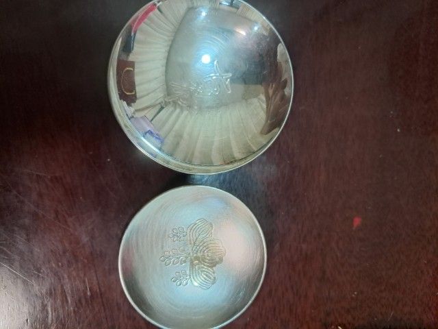 ถ้วยสาเกสีเงิน มีตอก silver f รูปที่ 10