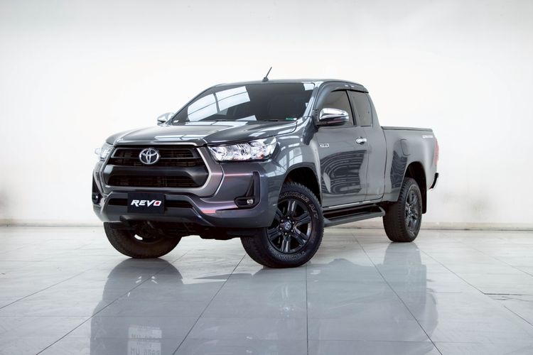 รถ Toyota Hilux Revo Smart Cab 2.4 Entry Prerunner สี เทา