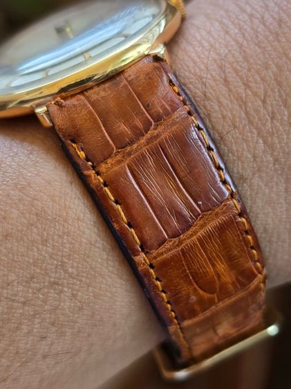 Vintage Jaeger Lecoultre Mystery Dial 18k Rose Gold หน้าปัดหายาก เข็ม ชม.ซ่อน ตัวเรือนทองคำแท้ 18k  รูปที่ 11