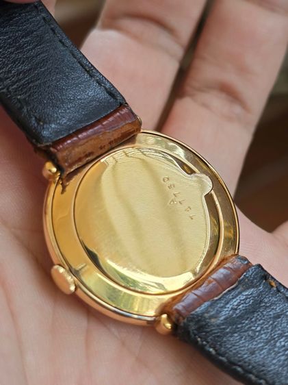 Vintage Jaeger Lecoultre Mystery Dial 18k Rose Gold หน้าปัดหายาก เข็ม ชม.ซ่อน ตัวเรือนทองคำแท้ 18k  รูปที่ 8