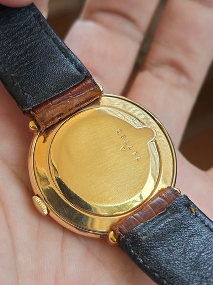 Vintage Jaeger Lecoultre Mystery Dial 18k Rose Gold หน้าปัดหายาก เข็ม ชม.ซ่อน ตัวเรือนทองคำแท้ 18k  รูปที่ 10