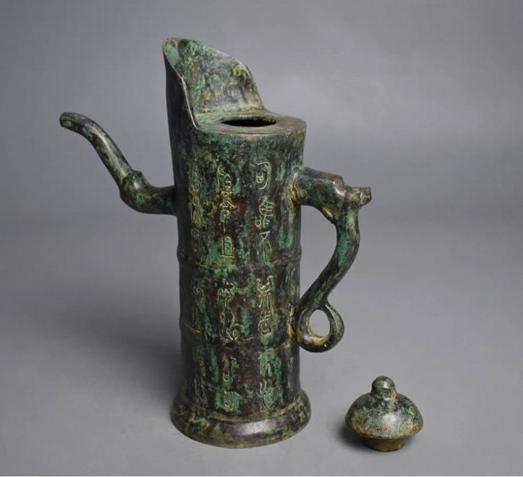 ✨ภาชนะสำริดจีนโบราณ คาดว่าเป็นภาชนะ พิธีกรรมศักดิ์สิทธิ์