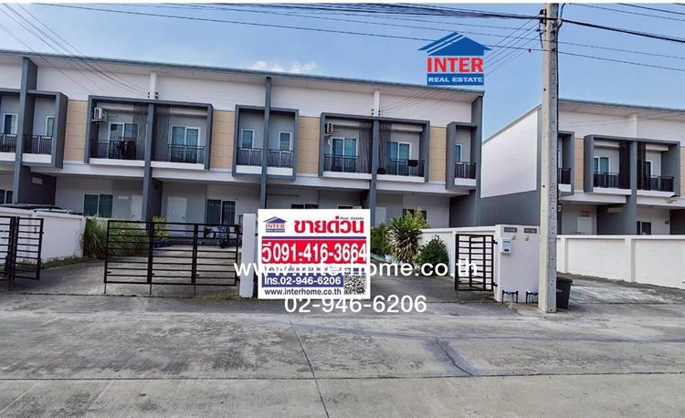 ทาวน์เฮ้าส์ 2 ชั้น 43.5 ตร.ว. หมู่บ้านแกรนด์วิลล์ ปทุมธานี-สายใน ถนนปทุมธานี-สายใน ถนนกรุงเทพ-ปทุมธานี เมืองปทุมธานี ปทุมธานี