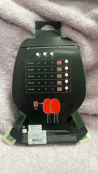 ไม้ปิงปอง Pro Touch รุ่น PRO 2000 (2 Ply ST) มือ 1 ไม่เคยแกะ รูปที่ 2