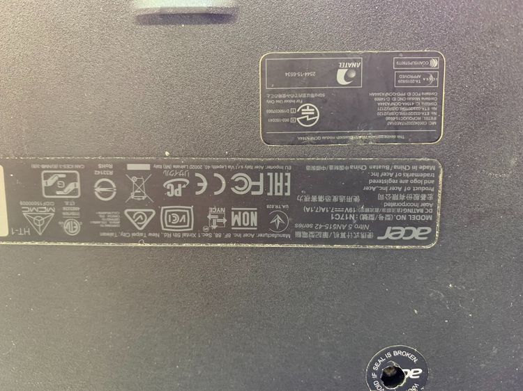 ขาย Acer Nitro 5 Gaming รุ่น AN515-42-R7EB มือสอง รูปที่ 5