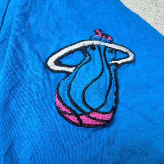 เสื้อยืด 47 x NBA Miami ผ้านิ่มมาก Size XXL  รูปที่ 5