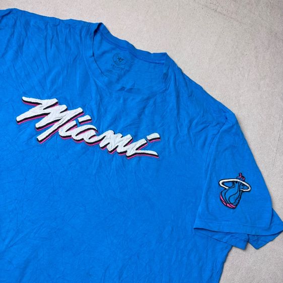 เสื้อยืด 47 x NBA Miami ผ้านิ่มมาก Size XXL 