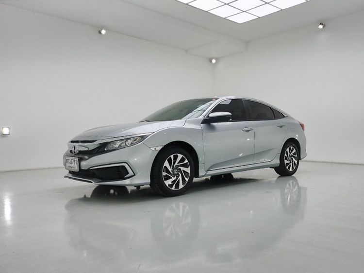 Honda Civic 2020 1.8 E i-VTEC Sedan เบนซิน ไม่ติดแก๊ส เกียร์อัตโนมัติ เงิน รูปที่ 3