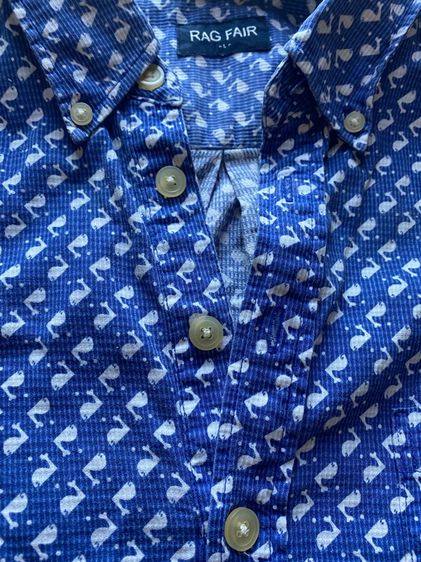 เสื้อวินเทจสีฟ้า รูปที่ 4