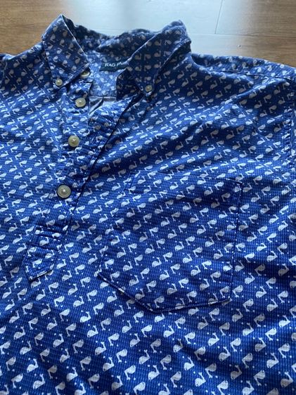 เสื้อวินเทจสีฟ้า รูปที่ 2