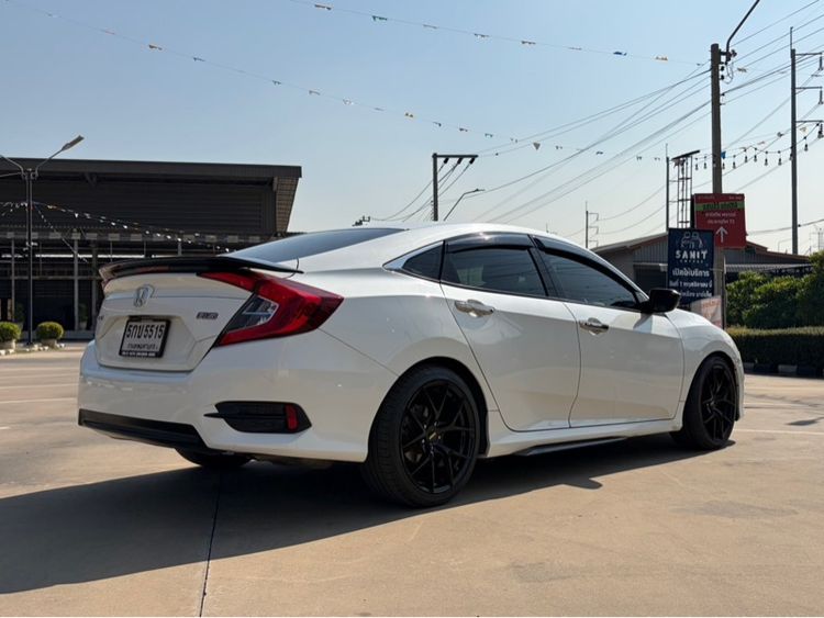 Honda Civic 2016 1.5 Turbo Sedan เบนซิน ไม่ติดแก๊ส เกียร์อัตโนมัติ ขาว รูปที่ 3