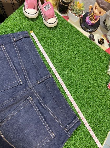 ขายกางเกงยีนส์ UniQlo W33 L32 (ริมแดง) รูปที่ 2