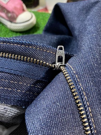 ขายกางเกงยีนส์ UniQlo W33 L32 (ริมแดง) รูปที่ 11