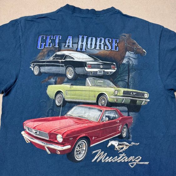 เสื้อยืด Mustang Size M รูปที่ 3