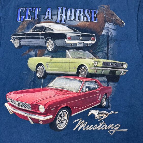 เสื้อยืด Mustang Size M รูปที่ 2