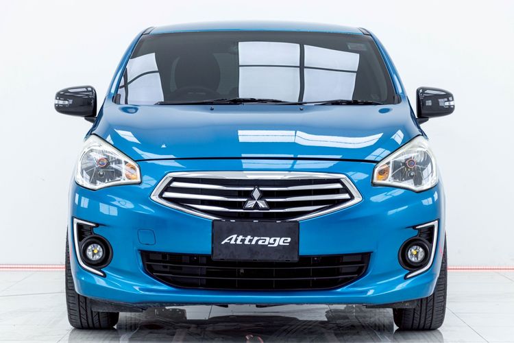 Mitsubishi Attrage 2013 1.2 GLS Sedan เบนซิน ไม่ติดแก๊ส เกียร์อัตโนมัติ ฟ้า รูปที่ 3