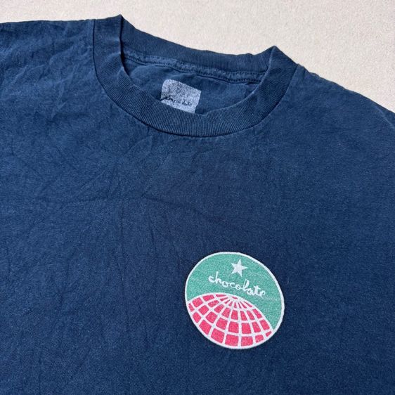 เสื้อยืด Chocolate​ Skateboard Size M รูปที่ 3