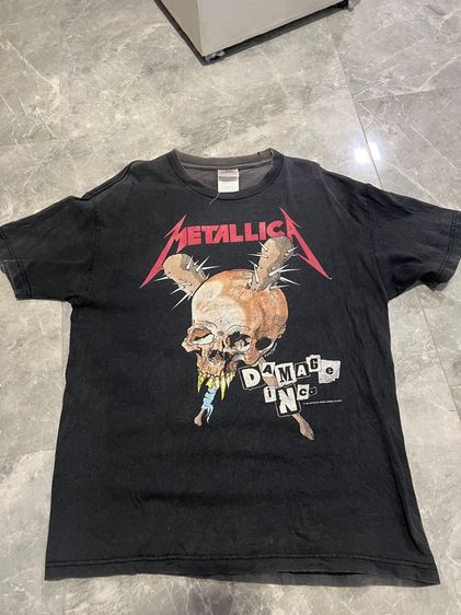 ดำ EU 41.5 แขนสั้น เสื้อทีเชิ้ต Dc ขายเสื้อวงแท้เหมา3ตัว