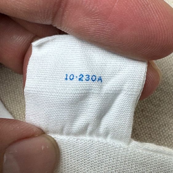 เสื้อยืดพื้นขาว Vintage​ 70s Grant’s T Shirt ใหม่ หายาก Size L  รูปที่ 6