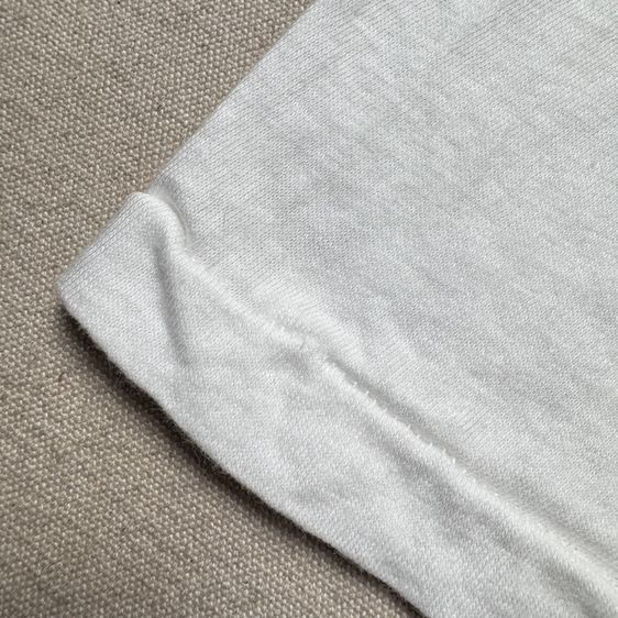 เสื้อยืดพื้นขาว Vintage​ 70s Grant’s T Shirt ใหม่ หายาก Size L  รูปที่ 5