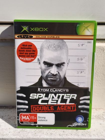 Tom Clancy’s Splinter Cell Double Agent – Original Xbox แผ่นแท้ สภาพดี