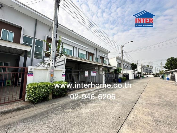 ทาวน์เฮ้าส์ 2 ชั้น 24.3 ตร.ว. หมู่บ้านไลโอรัตนาธิเบษร์ -เวสต์เกต ซอยวัดเสาธงหิน ถนนกาญจนาภิเษก ถนนรัตนาธิเบศร์ บางใหญ่ นนทบุรี