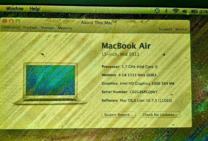 MacBook air i5  รูปที่ 18