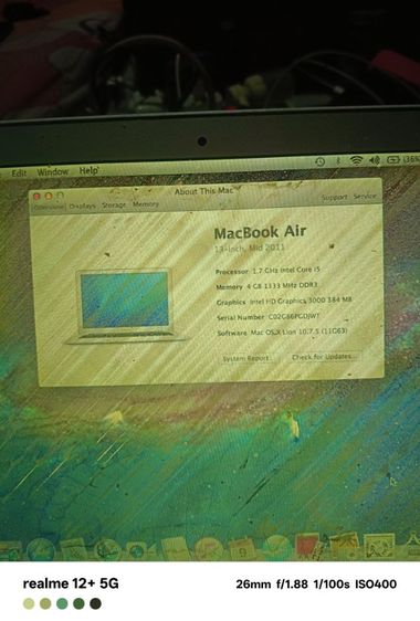 MacBook air i5  รูปที่ 2