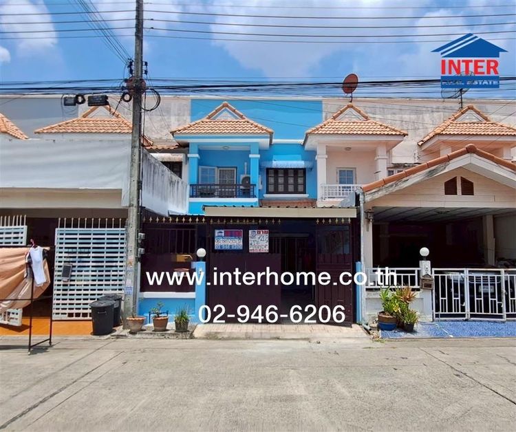 ทาวน์เฮ้าส์ 2 ชั้น 21.8 ตร.ว. หมู่บ้านวศิน ธัญบุรี-คลอง9 ถนนรังสิต-นครนายก ธัญบุรี ปทุมธานี