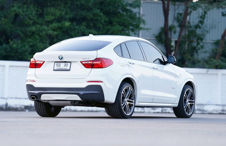 BMW X4 2019 2.0 xDrive20d M Sport 4WD Utility-car ดีเซล เกียร์อัตโนมัติ ขาว รูปที่ 4