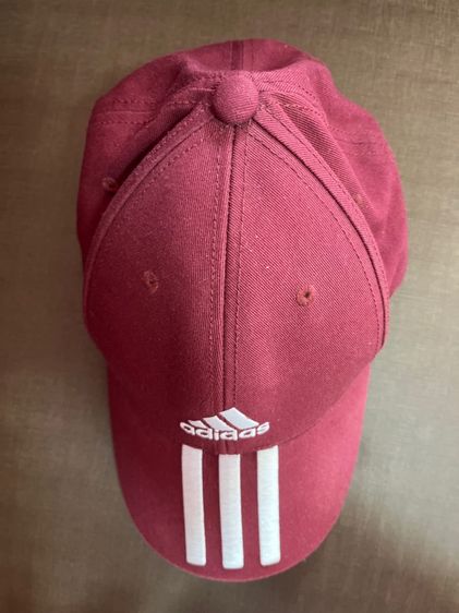 Adidas Sport หมวกแก๊ปสีแดงเลือดหมู ขนาด 57-60cm. รูปที่ 3