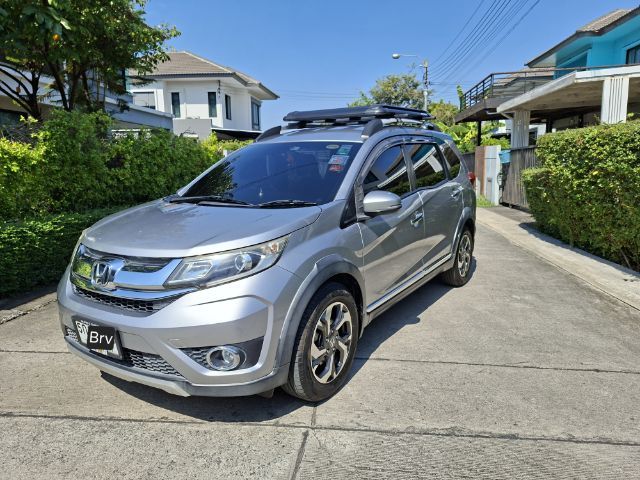 Honda BR-V 2016 1.5 SV Utility-car เบนซิน ไม่ติดแก๊ส เกียร์อัตโนมัติ บรอนซ์เงิน รูปที่ 2