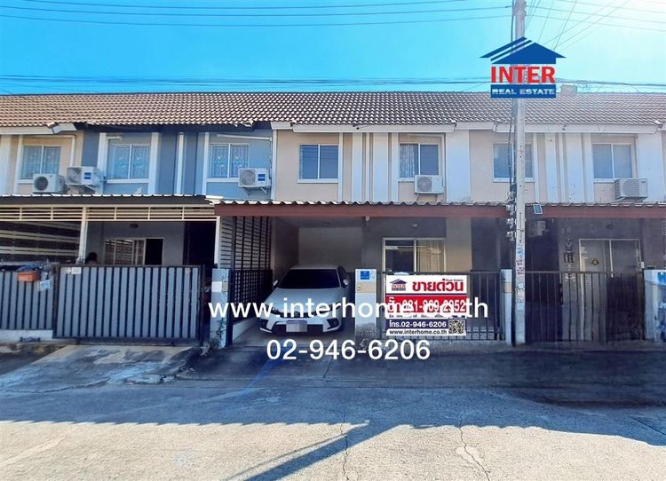 ทาวน์เฮ้าส์ 2 ชั้น 18.1 ตร.ว หมู่บ้านพฤกษา64-1 รังสิต คลอง3 ถนนรังสิต-นครนายก ถนนโยธาธิการคูคต-คลองหลวง คลองหลวง ปทุมธานี