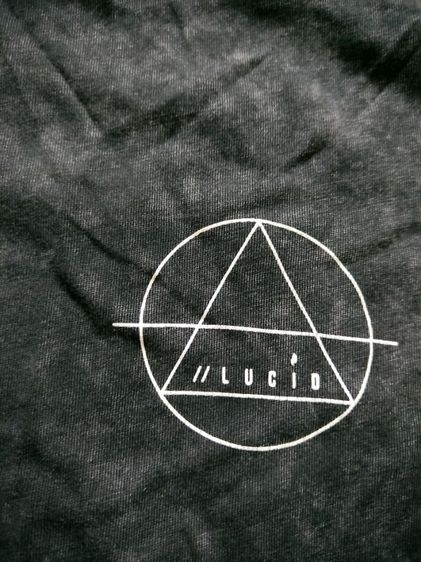 LUCID เสื้อยืดแขนยาวดำฟอกขายถูก​ รูปที่ 9