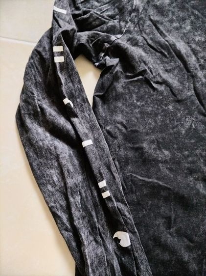LUCID เสื้อยืดแขนยาวดำฟอกขายถูก​ รูปที่ 2