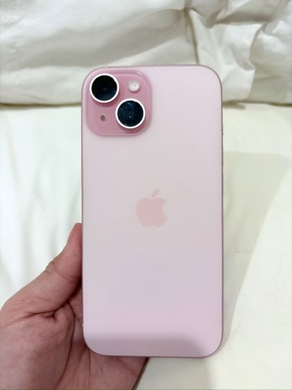 iPhone 15 128 GB สีชมพู เดิมๆ สภาพสวย 