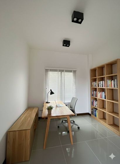 มีบางส่วน บ้านเดี่ยว Pool Villa  ออกแบบ Modern Minimal Style รูปที่ 4