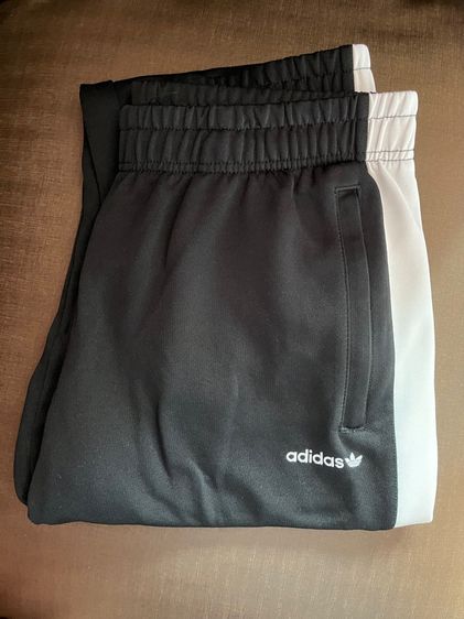 กางเกงขายาว Adidas Originals Classics TP Black ไซส์ L เอวยืดถึง 44นิ้ว (มือสอง) รูปที่ 5