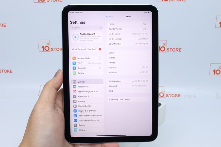 iPad mini 7 WiFi 128GB - ID26010082 รูปที่ 11