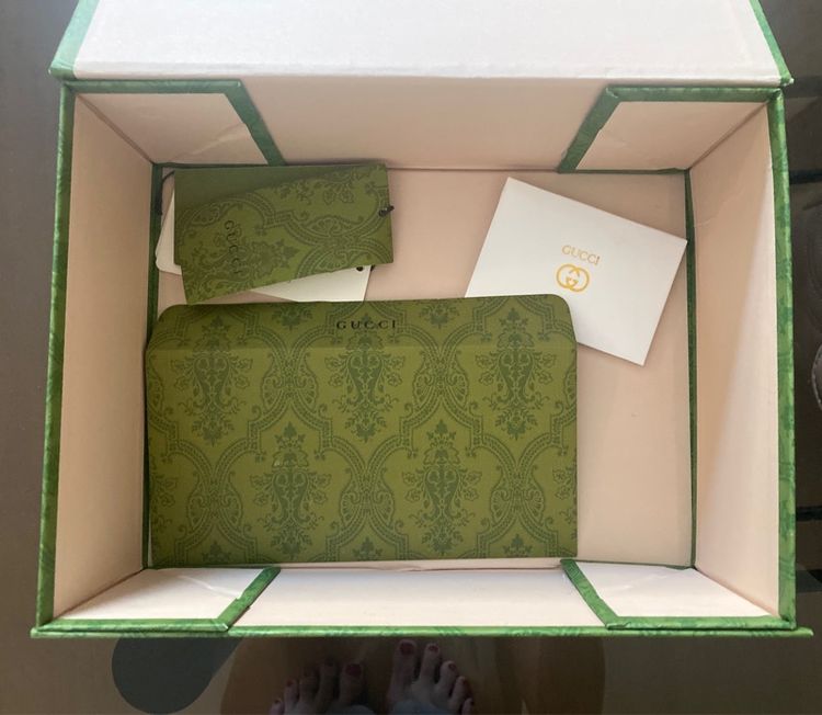 กระเป๋าหนังแท้ กุช ฐาน 10 นิ้ว ได้อุปกรณ์ครบค่ะ รูปที่ 7