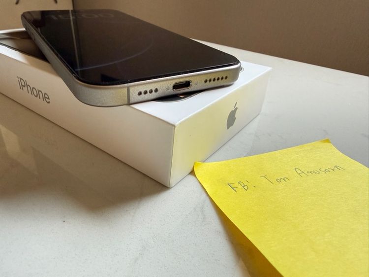iPhone 16 Pro Max 256 GB Natural Titanium สภาพสวย รูปที่ 5