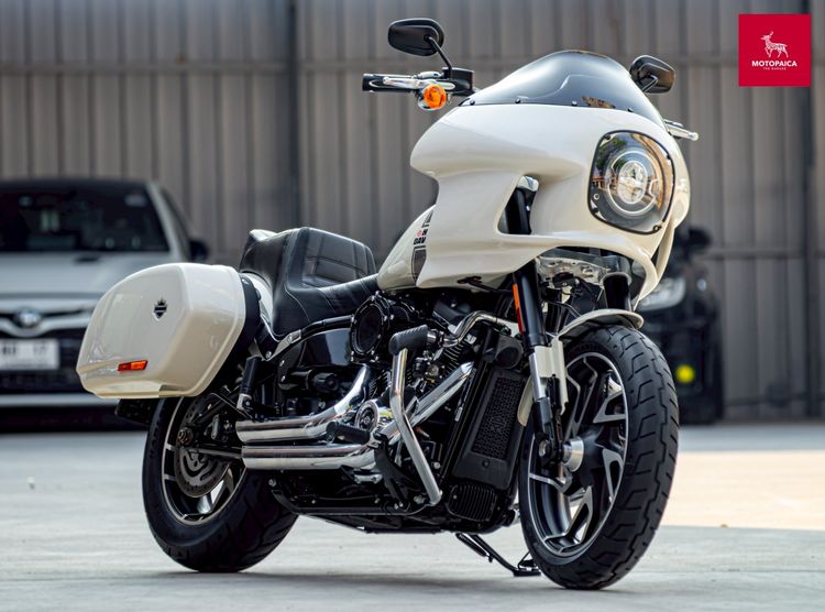 Harley Sportglide107 Clubstyle ปี2023 สีขาวหายาก วิ่ง8,000Mi.