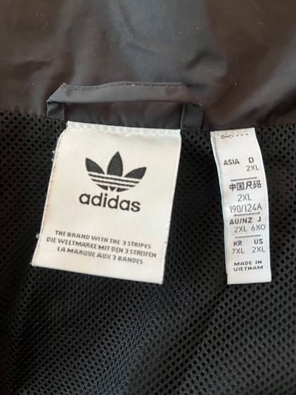 ชุดเสื้อพร้อมกางเกงผ้าร่ม Adidas SPRT Supersport Woven Track Jacket size 2XL and Pants size XL (มือสอง) แยกได้ รูปที่ 3